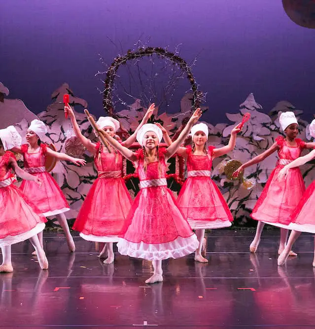 Performers in the Green Mountain Nutcracker