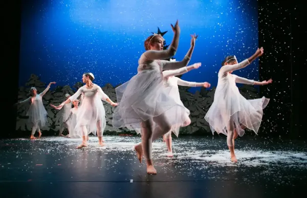 Green Mountain Nutcracker snow dance