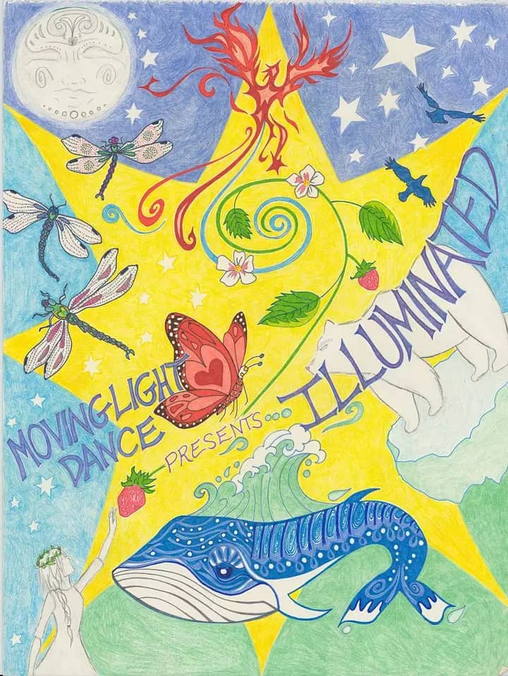 'Illuminated' Spring Performance poster